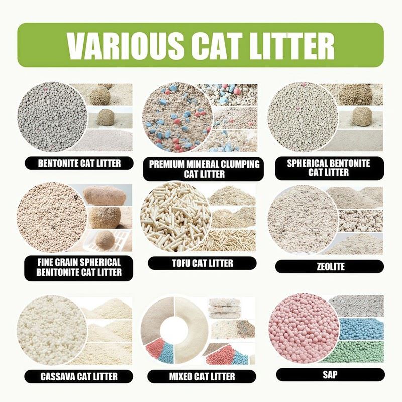 Mineral Bentonite Cat Litter price Mineral Bentonite Cat Litter price