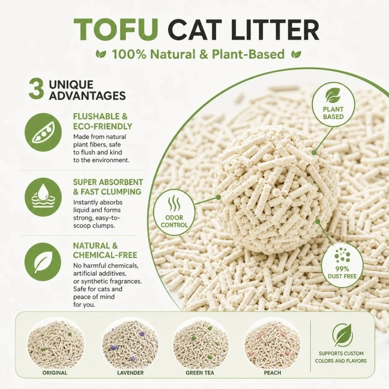 Premium Tofu Cat Litter price Premium Tofu Cat Litter price