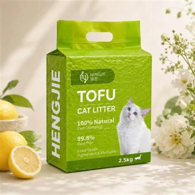 Eco Friendly Tofu Cat Litter